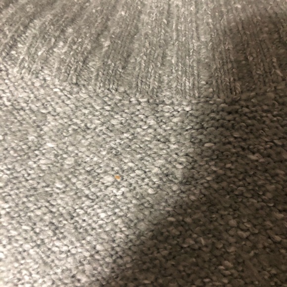 3/$30 H&M chunky fisherman sweater extra warm heather grey large - Picture 8 of 11